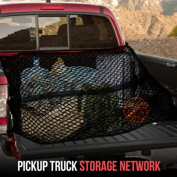 Automobilový Cargo Sietí Pickup Truck Cargo Net S Ťažkých Nákladných Sieť Pre Zabezpečenie Batožiny & Cargo Pre Vozidlo Suv Prípojného Vozidla