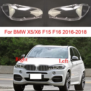 Auto Predných Svetlometov Kryt Pre BMW X5/X6 F15/F16 2014-2018 Vľavo/Vpravo Kryt Objektívu Jasné Svetlomet Tienidlo Auto Príslušenstvo