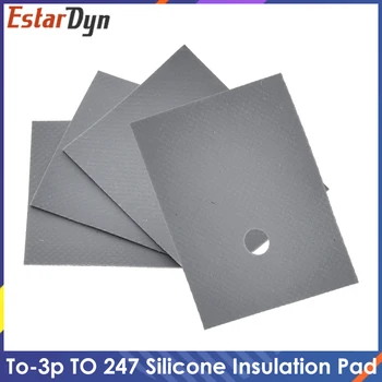 10pcs Veľké NA to, aby-3P DO-247 silikónové hárok izolačné podložky silikónová izolácia film