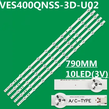 LED Pásy 400DLED_SLIM_REV01/C Typ VES400QNSS-3D-U02 2D-U01 TX-40CX400B TX-40CX350B 40UA9300 40UA8900 40FA7100 40UB8600