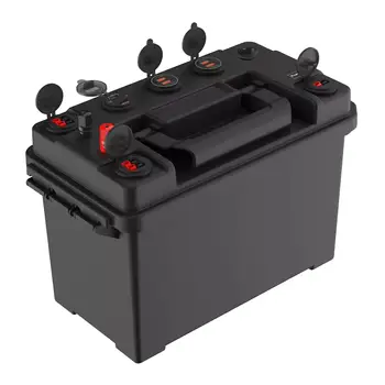 Multifunkčné Batérie Poľa Ťažkých Rukoväť s dvomi USB Portmi Ohňovzdorné USB Rýchle Nabíjanie pre Kempovanie Truck ATV SUV Auto