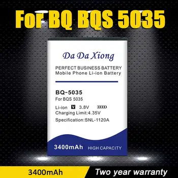 100% Originálne Nové 3400mAh Batérie Pre BQ BQS 5035 BQ-5035 Odoslať Sprievodný Nástroj