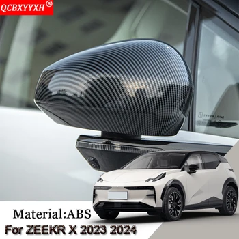 Auto Styling ABS vhodné Pre ZEEKR X 2023 2024 2025 Auto Vonkajšie Spätné Zrkadlo Pokrytie Flitrami Auto Nálepky, Auto Príslušenstvo