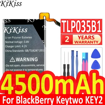Vysoká Kvalita 4500mAh TLP035B1 Batérie pre BlackBerry Keytwo KEY2 Tlačidlo 2 Smartphone Nové KiKiss Náhradné Batérie