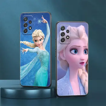 D-Disney Mrazené Elsa Princezná obal Pre Samsung Galaxy A23 5G Prípadoch A13 4G A23 A24 A12 A14 A21s A22 A01 A02 A03 A04 S Kryt Telefónu