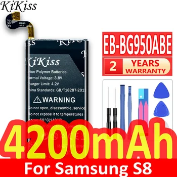4200mA Batérie Pre Samsung Galaxy S8 sm-G950 SM-G9508 G950F G950A G950T G950U G950V G950S EB-BG950ABE Mobilný Telefón Batterie