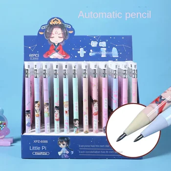60 Ks Automatická Ceruzka s Ceruzkou Ostrejšie, základné Školy, Študentské Aktivity, Ceruzky 2.0 Bold Viesť, Komiksu, Anime Vzor