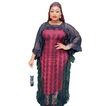 Africké Šaty pre Ženy Tradičné Afrike Šaty Plus Veľkosť Dashiki Ankara Šaty Abaya Svadobné Party Dlho Maxi Šaty, Oblečenie