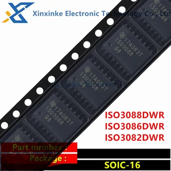 ISO3088DWR ISO3086DWR ISO3082DWR SOIC-16 Digitálnych Prostriedky Iso 5V Plný a Half - Duplex RS-485 Line Vysielač, Prijímač