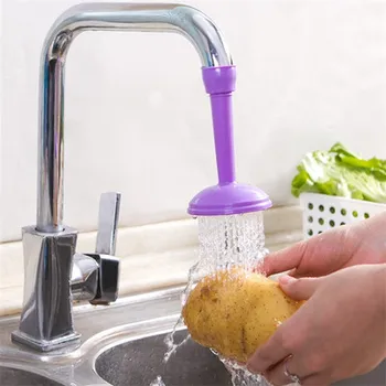 Kuchynské kúpeľňové Doplnky Sprchové Batérie, Rotary Spray Anti-sputtering Vody Hlavu nastavovacie zariadenie Extender Pretečeniu Ventil ShowerFilter