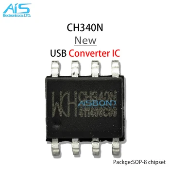 5 ks/Veľa Originálnych CH340N USB Konvertor Čip 8PIN 340-N Sop-8