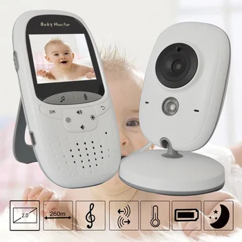 VB602 Prenosné Baby Monitor obojsmerná Hovoriť Späť Bezdrôtové Kamery, Milé Deti Opatrovateľ Automatické Nočné Videnie USB Nabíjanie