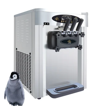 PBOBP Soft Ice Cream Stroj Obchodné Plne Automatický z Nehrdzavejúcej Ocele 220V/110V Vertikálne Chladiace Zariadenia
