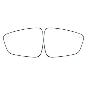 Pre Ford Escape 2020 Auto Spätné Zrkadlo, Sklenený Objektív s Ohrievanou Blind Spot Assist Bočné Zrkadlo Reflektor Objektív