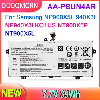 DODOMORN AA-PBUN4AR Notebook Batéria Pre Samsung NP940X3L-K02HK NP900X5L-K01HK NP940X3L-K02 NP940X3L NP900X5L NT900X5P Série