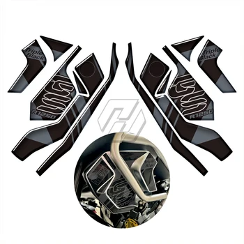 3D Živice Motocykel Radiátor Stráže Nálepka pre BMW R1250GS Dobrodružstvo 2019-2023 40 Rokov GS Triple Čierna