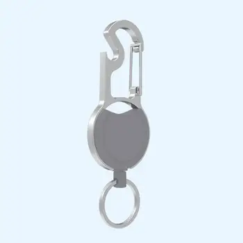 Krúžok na kľúče neabrazívnym Pohodlné Uchopenie Zliatiny Zinku horolezectva Batoh Kľúča Držiteľa Vonkajšie Dodávky