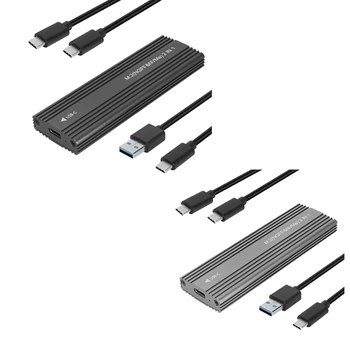 10Gbps NVME/SATA, Dual Protokol SSD Krytu SSD Prípade Box USB 3.1 Typ M. 2 NGFF Pcie SSD Vonkajšieho Krytu