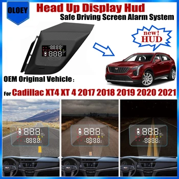 Auto Elektronické Príslušenstvo Pre Cadillac XT4 XT 4 2017 2018 2019 2020 OEM Head Up Displej HUD Bezpečnej Jazdy Obrazovka Poplachový Systém