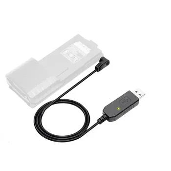 USB Nabíjací Kábel Pre BaoFeng Walkie Talkie UV-5R UV-82 3800mAh UV-S9 Plus BF-B3 Plus AR-152 Walkie Talkie obojsmerná Rádiová