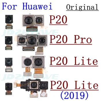 Originálne Predné, Zadné Zadná Kamera Pre Huawei P20 Pro Lite 2018 2019 Hlavným Smerom Modul Kamery Flex Výmena Náhradných Dielov