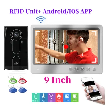 Tuya Smart Wifi Video Interkom 9 Palcový Video palubného telefónu Video Komunikačný Systém DoorPhone pre Domáce Vila