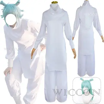 Anime Jujutsu Kaisen Kashimo Hajime Cosplay Kostým Biele Uniformy Vyhovovali Parochňu Halloween Party Kostým pre Ženy Muži