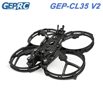 GEPRC GEP-CL35 V2 CineLog35 Uhlíkových Vlákien 3,5 palcový Rám Auta 142mm Rázvor S USB rozhranie Pre 3,5-palcové Prop Quadcopter Hučí