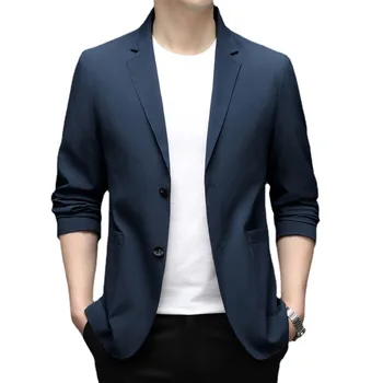 Z190-2023 nové malé vyhovovali mužov kórejská verzia slim oblek mužov mládež sako