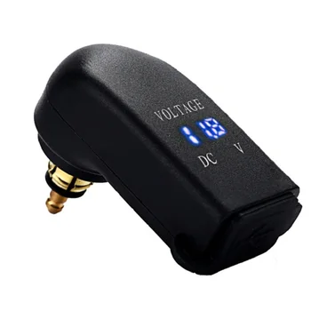 Pre BMW Motocykel Nabíjačku 4.8 Dual USB Nabíjačku na Motocykel Pre DIN Zásuvka Na USB Adaptér Voltmeter s Usb Nabíjačky