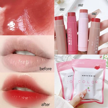 Balzam Na Pery Anti Závraty Hydratačný Rúž Anti Suché Rúž Anti-Krakovania Balzam Na Pery Farebné Lip Make-Up Lip Care Kozmetika