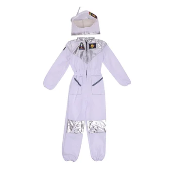 Astronaut Skafander Pilotov Dieťa Jumpsuit Chlapec Dievčatá Halloween Biely Kostým Party Dieťa Maškarný Karneval