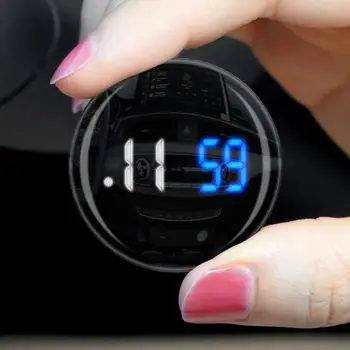 mini kuminious auto digitálne hodiny Pohodlné Dotykové Ovládanie vodotesné mini elektronické hodiny smart fungovať vždy odolný panel hodiny
