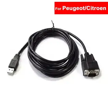 USB OBD Kábel Lexia-3 PP2000 Diagnostický Nástroj pre Peugeot, Citroen OBD Konektor Kábla Adaptéra OBD1 na OBD2 Pripojte Kábel