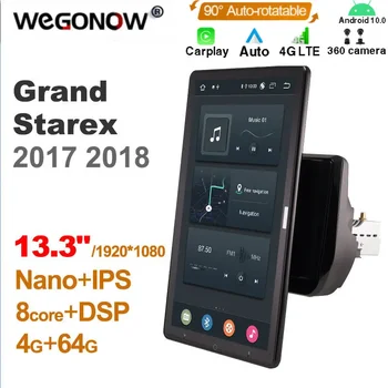 13.3 Palce 1920*1080 Ownice 1 Din Android10.0 autorádia pre Hyundai H1 Grand Starex 2017 2018 GPS Audio Prehrávač Auto Otočná