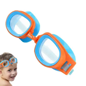 Deti Plávanie Okuliare Proti UV Plávanie Okuliare Vodotesný Silikónový Plávanie Okuliare Pre Bazén, Plážový Bazén