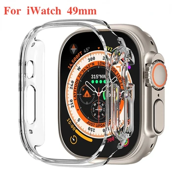 TPU mäkké puzdro Pre Apple hodinky 49 mm, Ultra, Smart hodinky proti poklesu proti poškriabaniu ochranného puzdra príslušenstvo Pre iWatch Ultra 2 49 mm