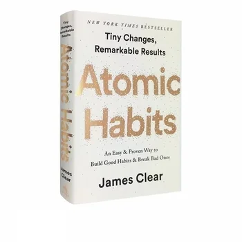 Spoločenstva pre atómovú Návyky James Jasné, Ľahko Osvedčený Spôsob, ako Vybudovať Dobré Návyky Zlomiť Zlé Self-management Self-zlepšenie Knihy