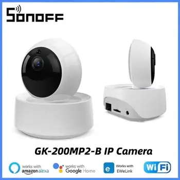 SONOFF 1080P HD IP Bezpečnostná Kamera WiFi Bezdrôtové APLIKÁCIE Strážných GK-200MP2-B Pohybu Detektív 360° Pozorovací Činnosť Upozornenie Fotoaparát