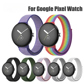 Nylon Popruh pre Google Pixel Hodinky Šport 2022 Kapela na Pixel Hodinky Remienok Smartwatch Náramok Náramok Nahradenie Watchband