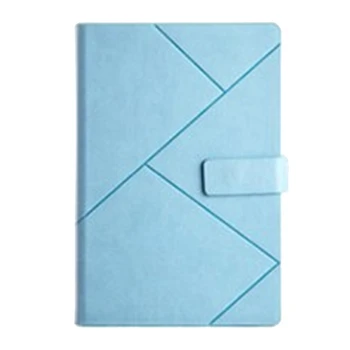 1 Kus Modrej Programu Denník Papiernictvo Notebook Kožené Časopis Pre Školy Kancelárske Potreby