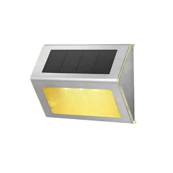 1 KS Vonkajšie Slnečné Paluby Svietidlá IP65 Nepremokavé Vonkajšie Solárne LED Osvetlenie, Obvodové múry Svetlá