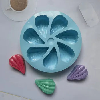 7 Série Petal Tortu Silikónové Formy 3D Mousse Ručne vyrábané Pečivo Jelly Vajec, Koláč Chlieb a Forma na Pečenie Nástroj