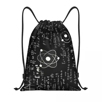 Geek, Učiteľ Matematiky Šnúrkou Batoh Športové tašky pre Mužov, Ženy Vedy Fyzika Nakupovanie Sackpack