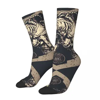 Šťastný Legrační Monster Hra pánske Ponožky Vintage Harajuku B-BioShock Hip Hop Novinka Bezšvíkové Posádky Blázon Ponožka Darček Tlačené