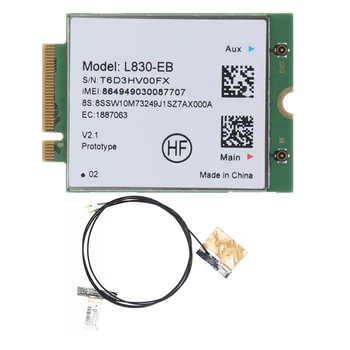 L830-EB 4G Wifi Karta+Anténa Modul Príslušenstvo Pre Thinkpad X280 T480 T580 P52S L480 L580 T490 T590 P53S T490S X390 L490 L590