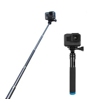 Zliatina hliníka Rozšíriteľný Selfie Stick non-slip Ručné Selfie Stick pre GoPro Hero 10 9 8 7 6 5 Insta360 Osmo Akcie SJCAM