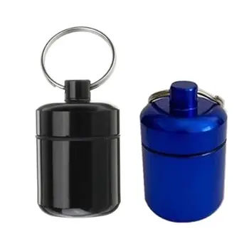 Keychain Fľaša Earplug Úložný Kontajner Prípade Prenosný Držiak