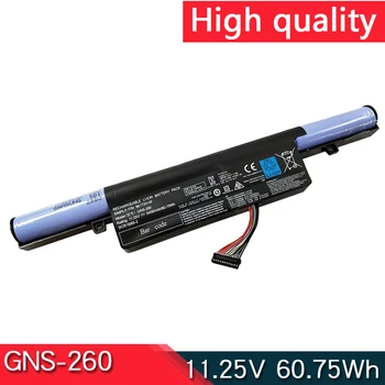 NOVÉ GNS-260 11.25 V 60.75 Wh Notebook Batéria Pre Gigabyte P55 P55G P55K P55W V4 V5 V6 V7 961T2010F