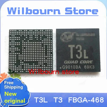 1-5 ks/VEĽA 100% Nové T3 T3L BGA 468 CPU Quad core procesor čip